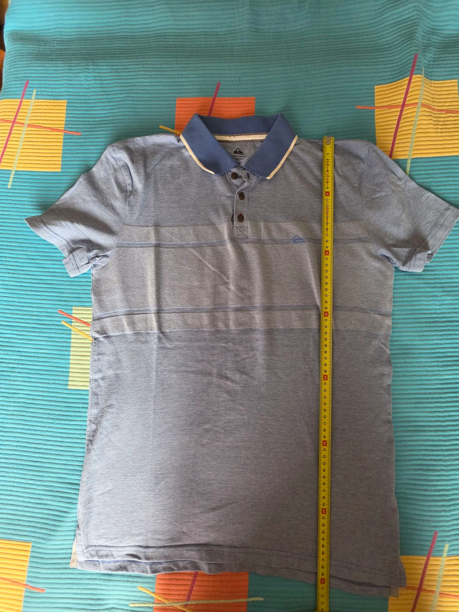 Ocean Men's Light Blue Polo Size M – photo 8